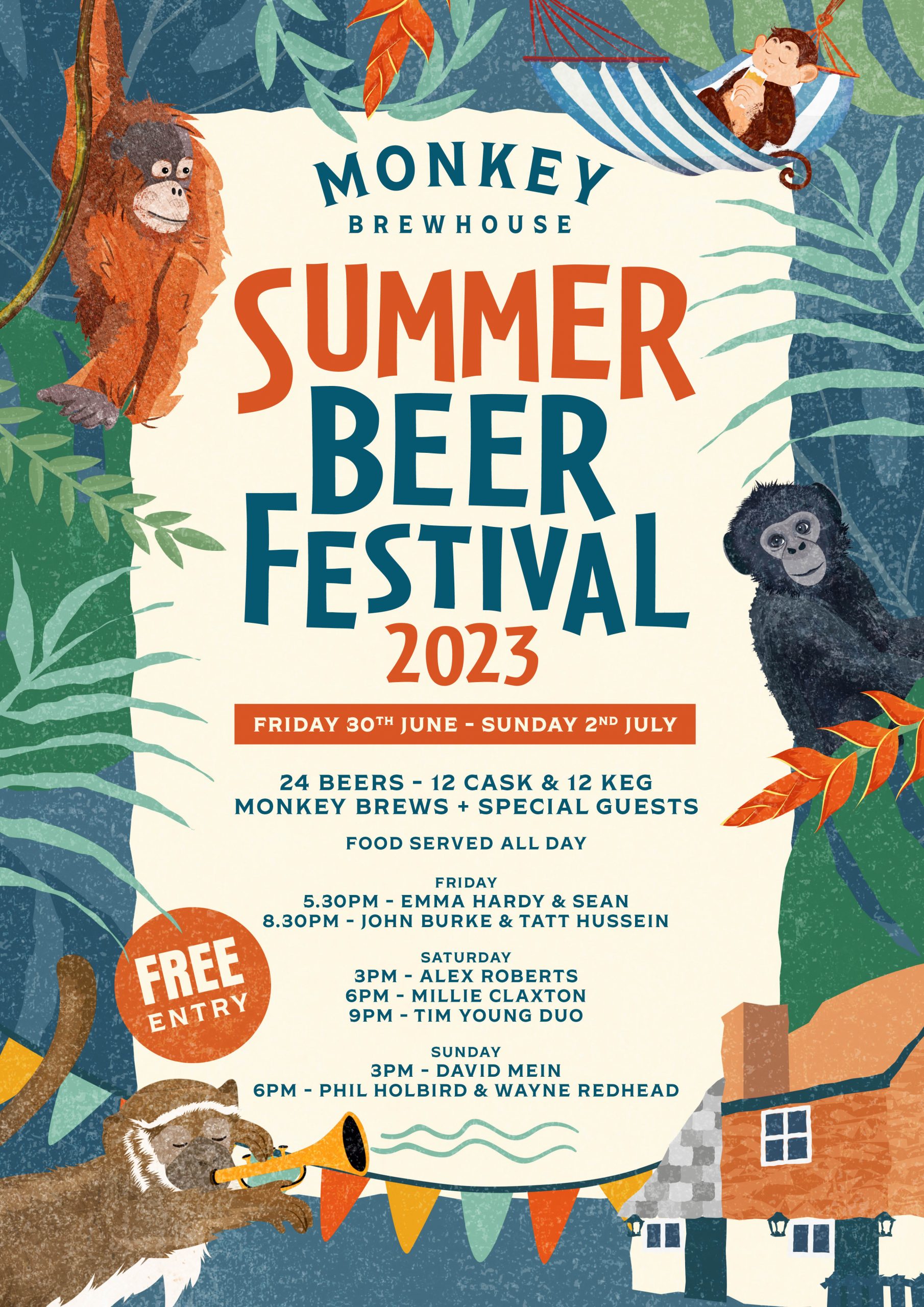 Summer Beer Festival 2023 Monkey Brewhouse